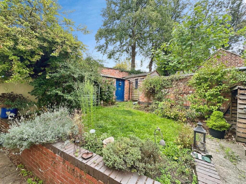 Rear garden