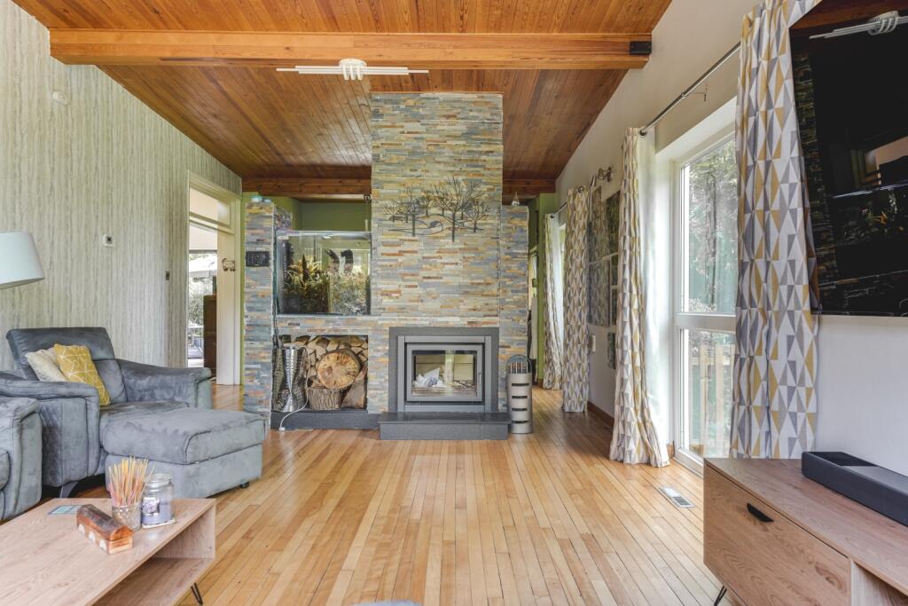 Open plan living room