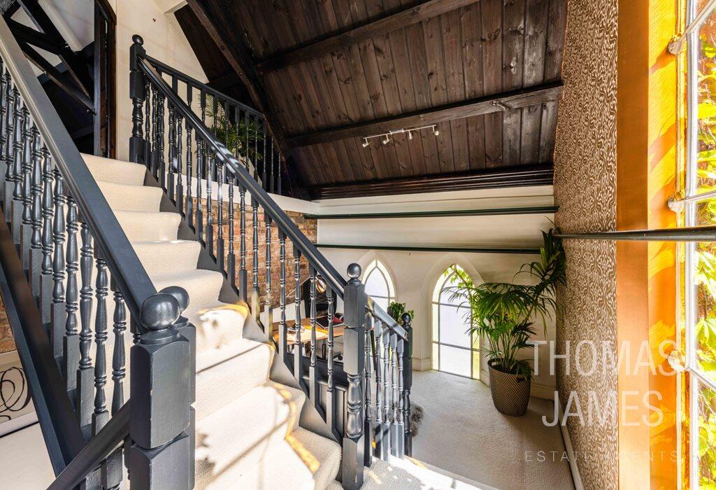Vicars Moor Lane, vaulted  ceilings