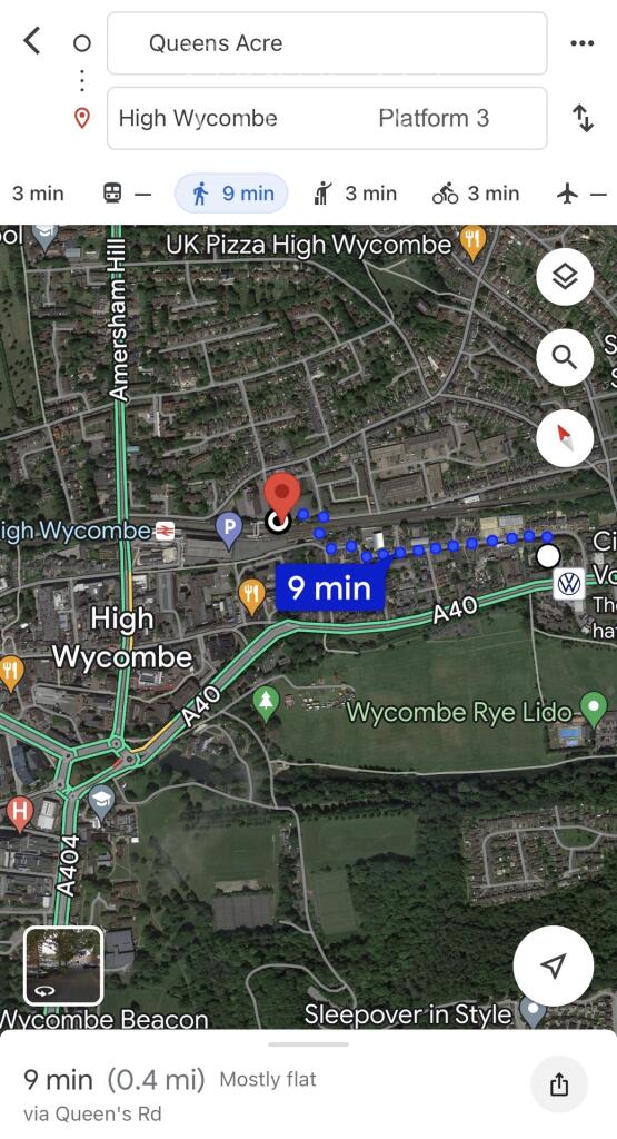Walk to the station