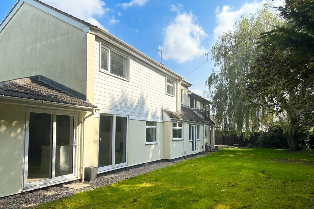 front garden and house