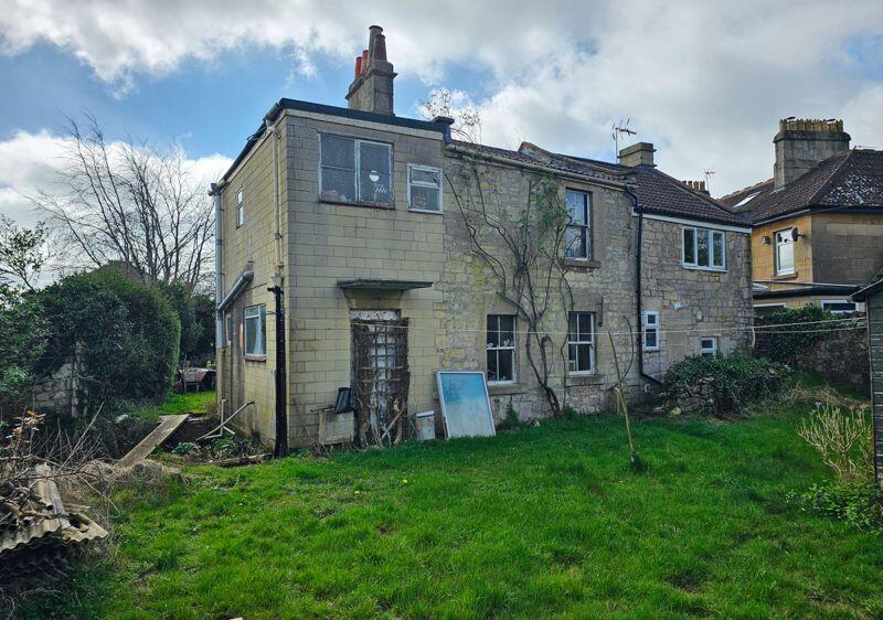 Rear of house