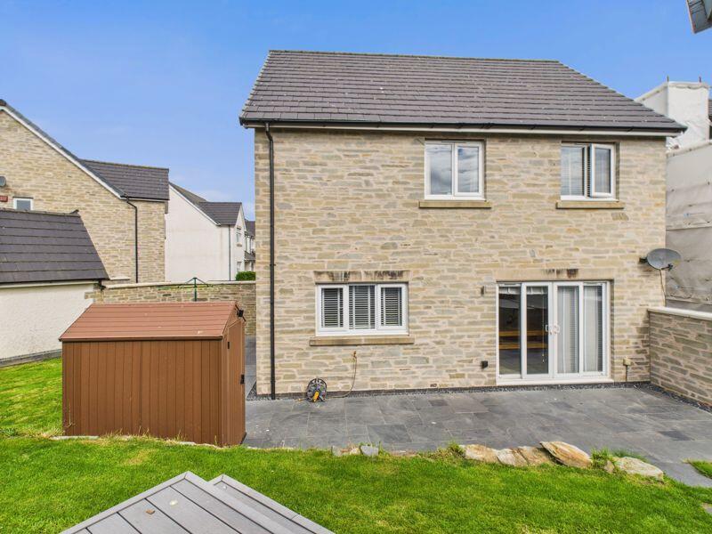 rear elevation and garden