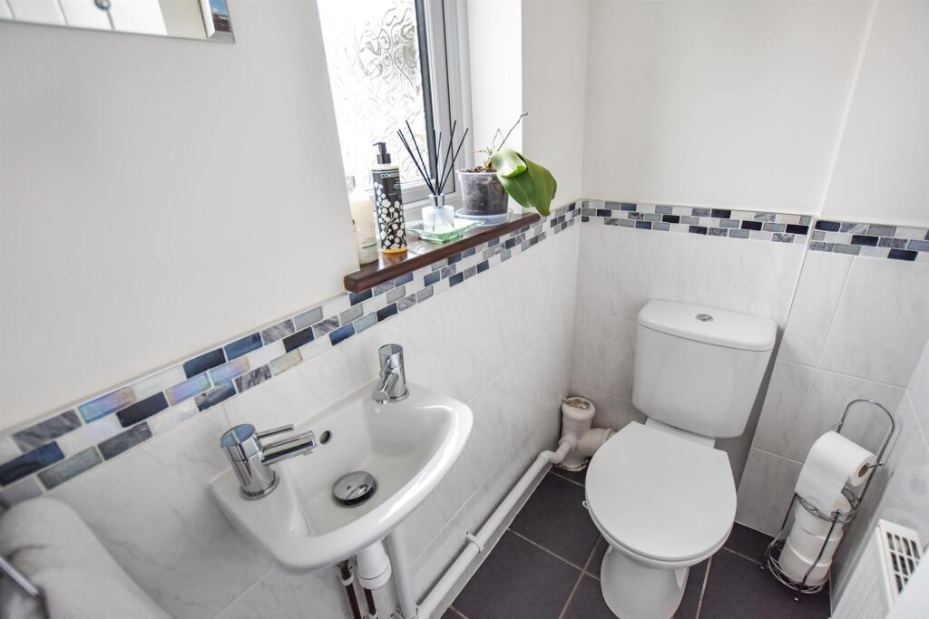 Ground floor cloakroom