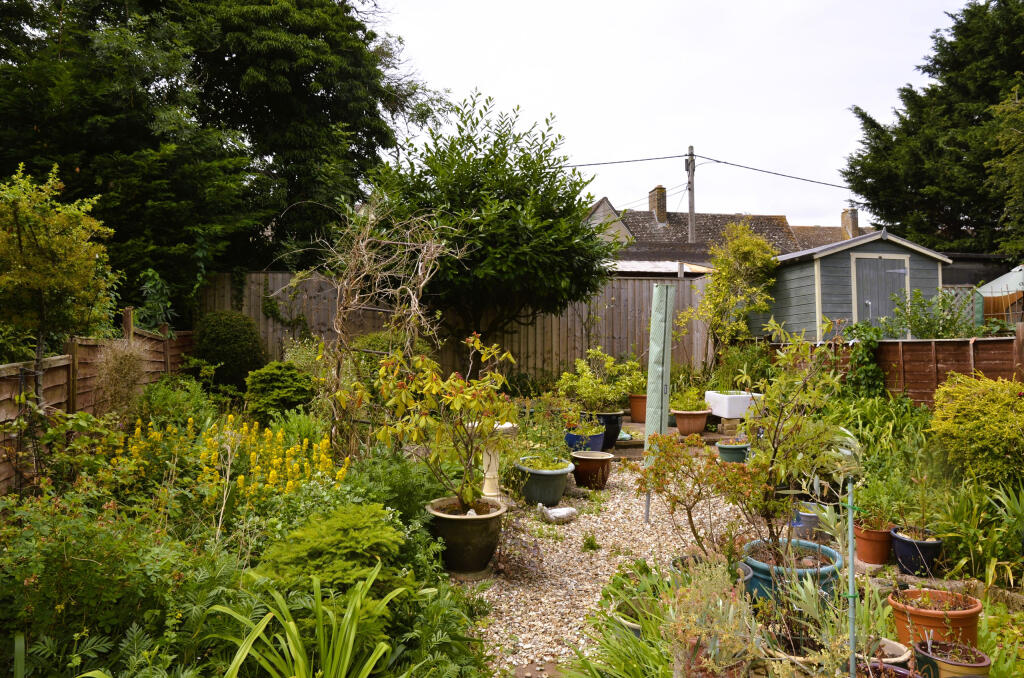 Rear garden
