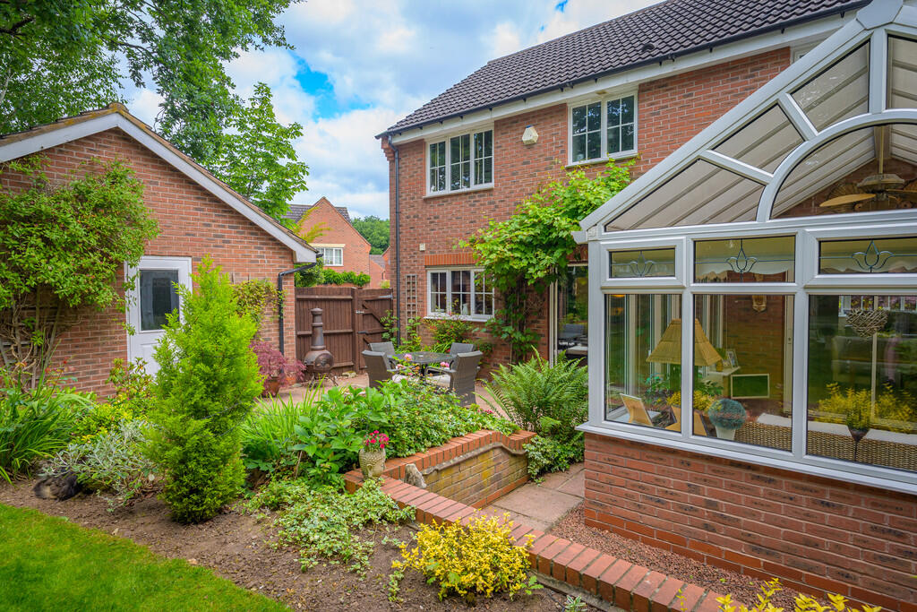 Patio and Rear of...