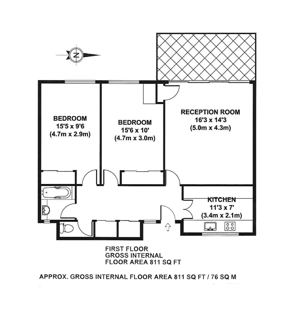 Bedroom one