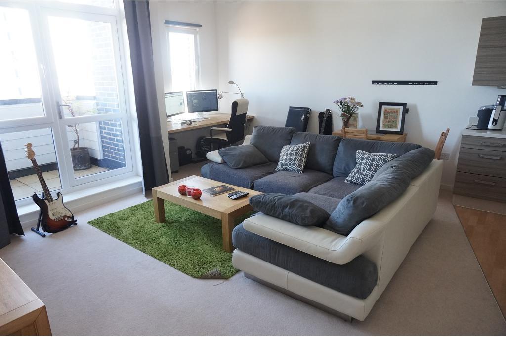 Living area w/ furniture (Illustrative)