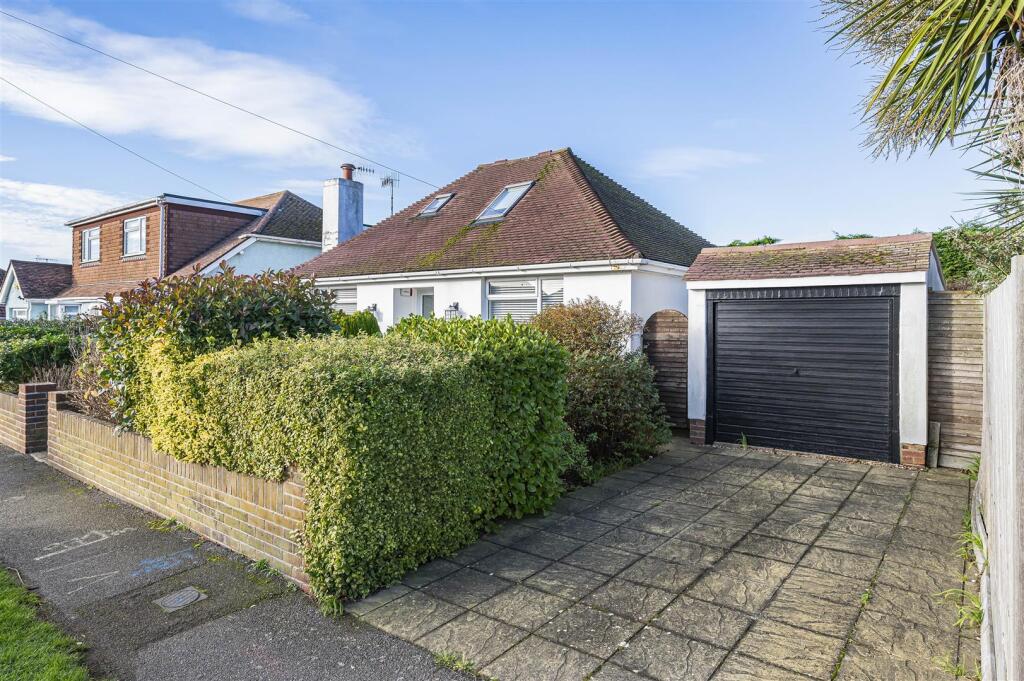 Front Elevation and Garage