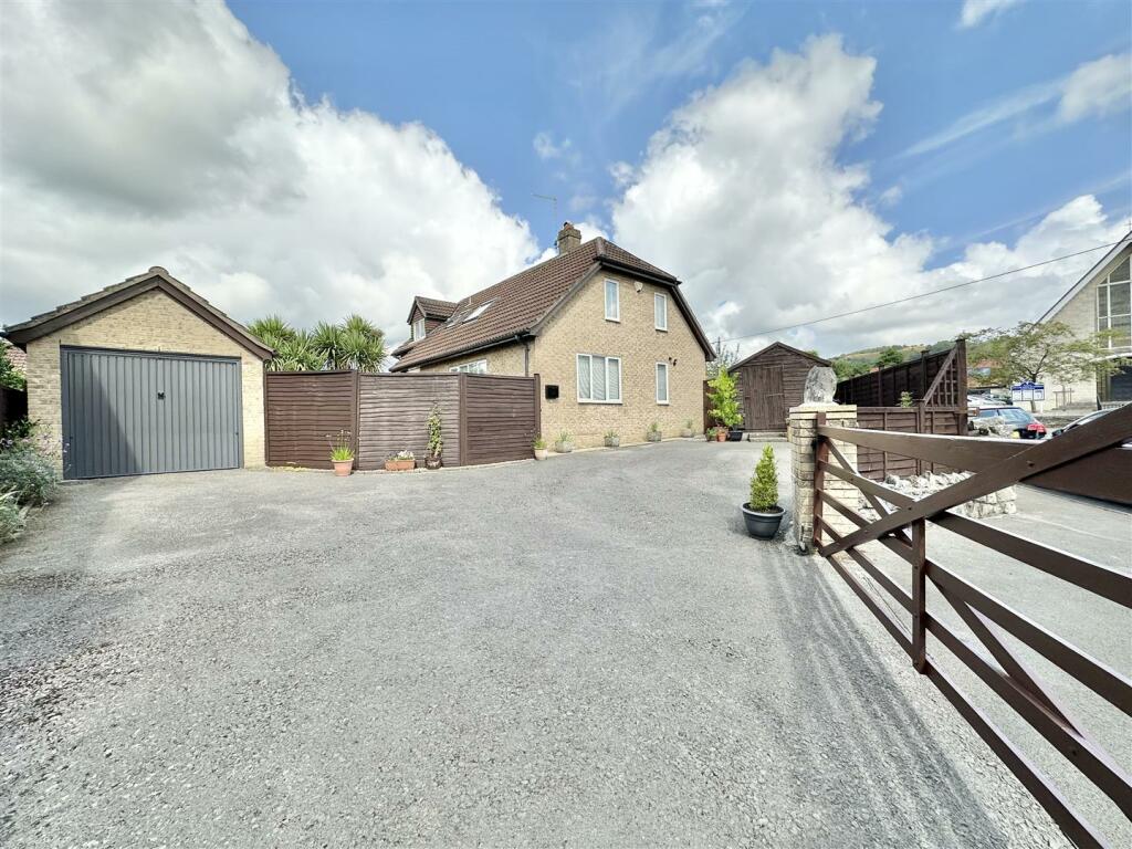 Driveway and Garage