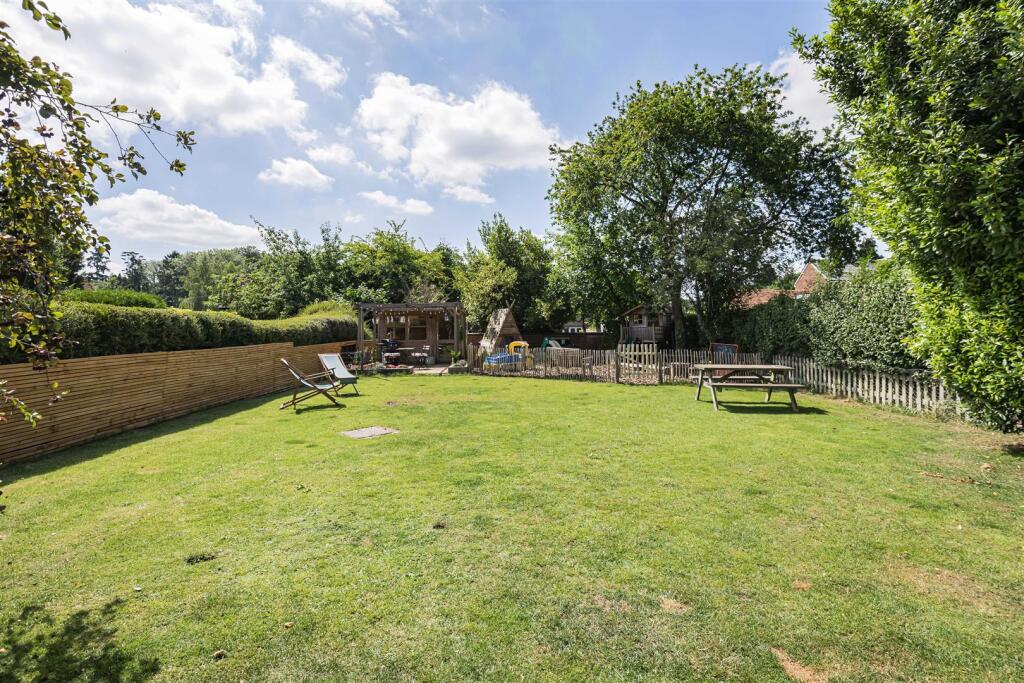 Rear garden