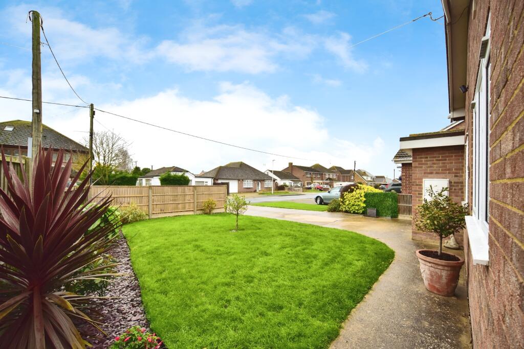 Front Garden View With Driveway