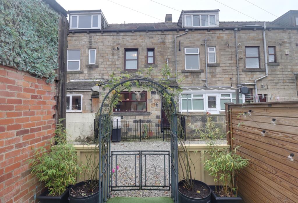 Back of property