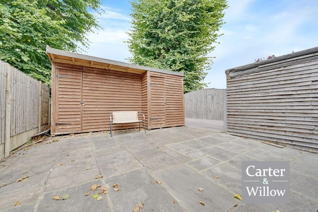 Private rear garden 