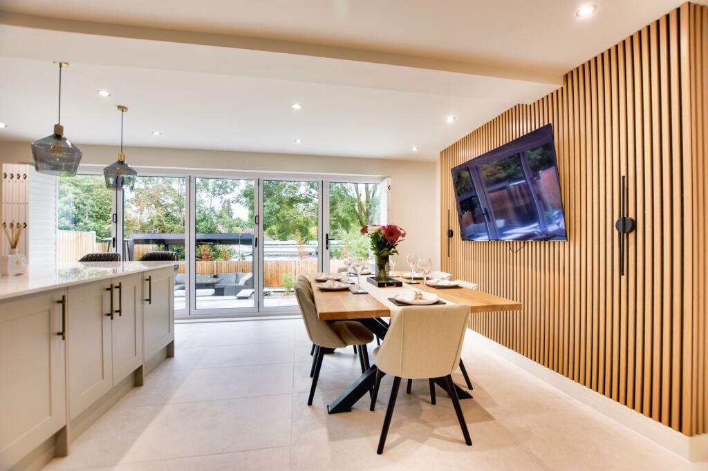 Open Plan Fitted Kitchen Dining Room