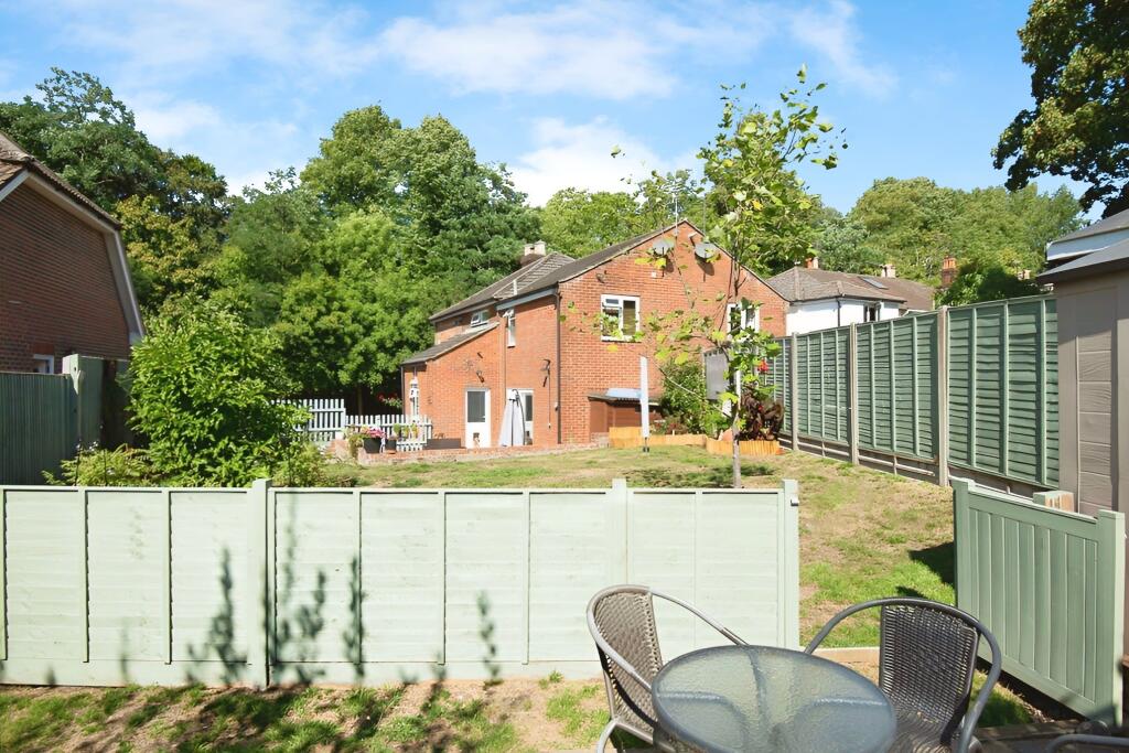 Rear Garden (fenced off)