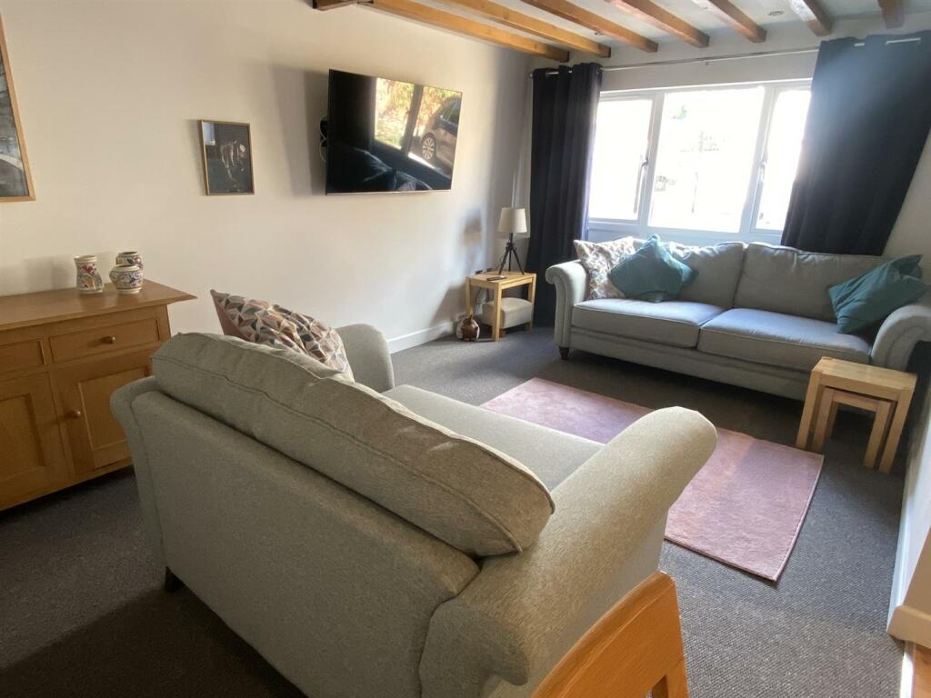 Open plan living area