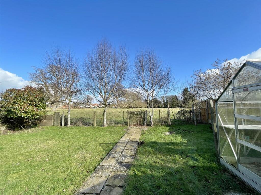 Rear garden