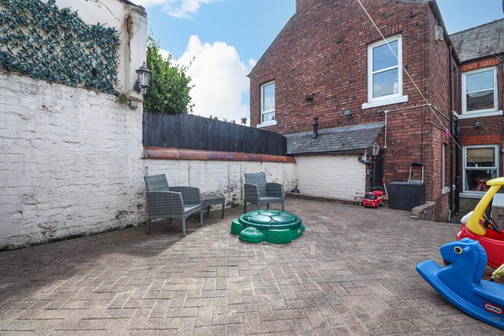 Rear of the Property