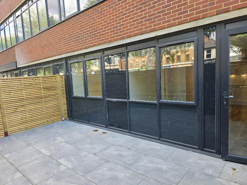 Private patio