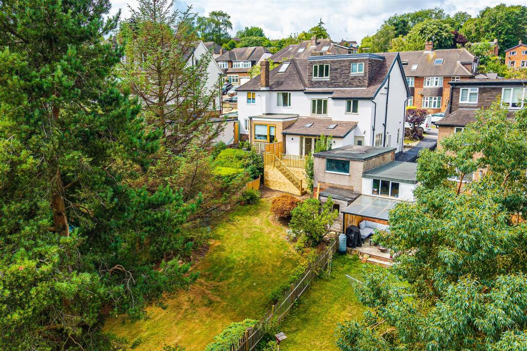 Aerial of rear