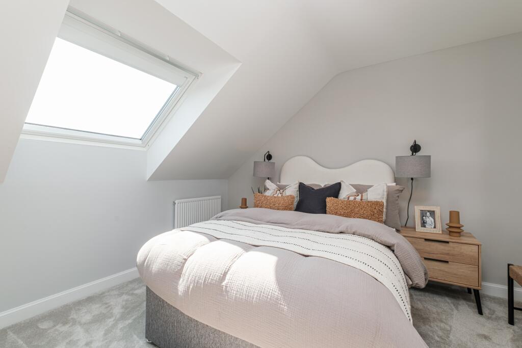 Interior view of the bed 2 in our 4 bed Kingsville home