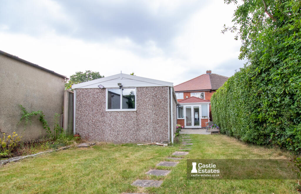 Rear garden