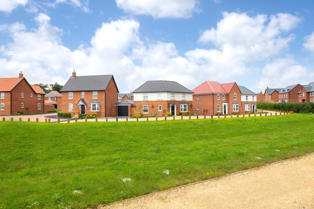 External view of new homes at Thorpebury