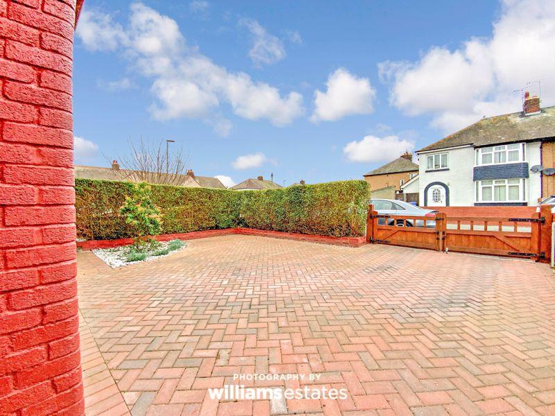 front driveway