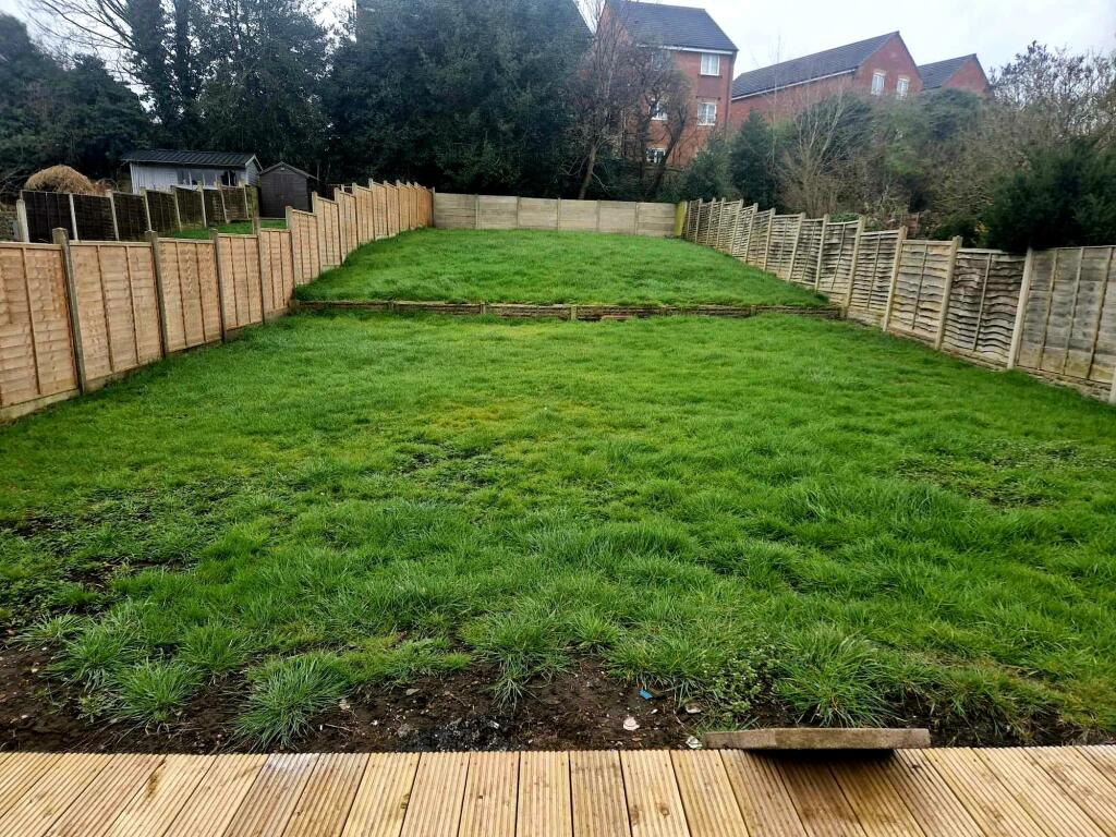 Rear garden