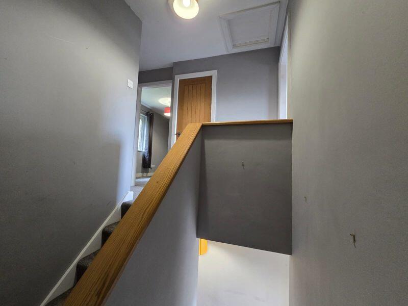 Stairs up and landing