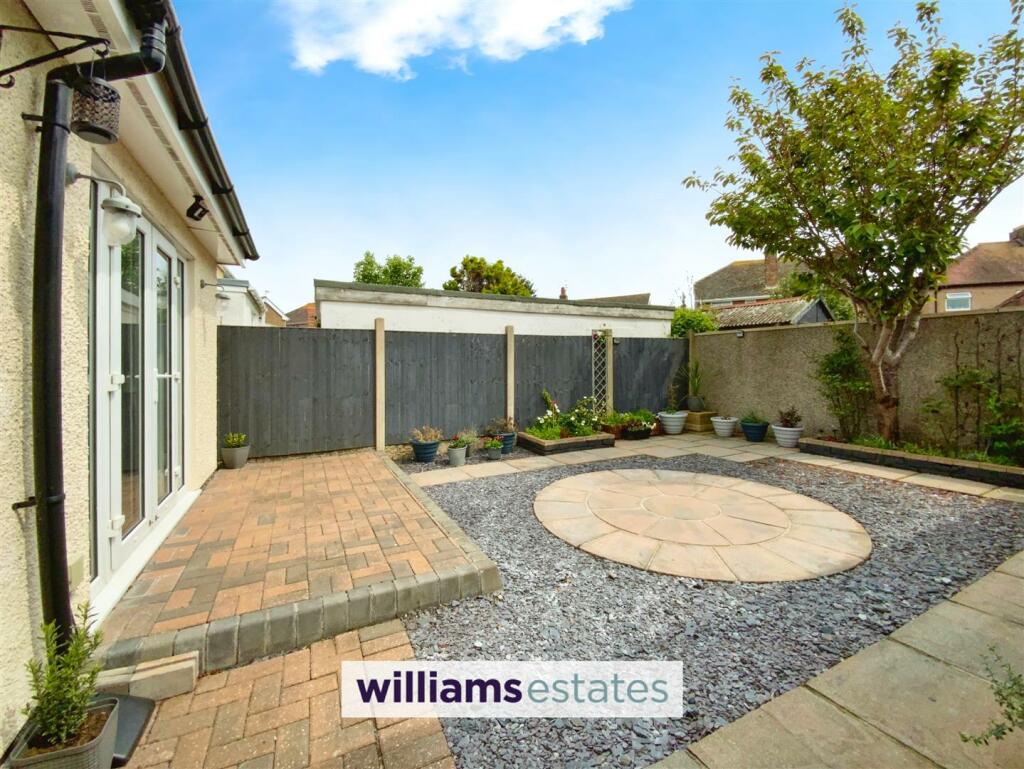 enclosed rear garden