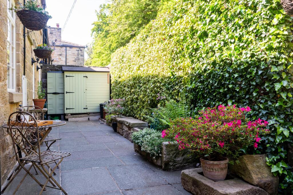 Rear patio