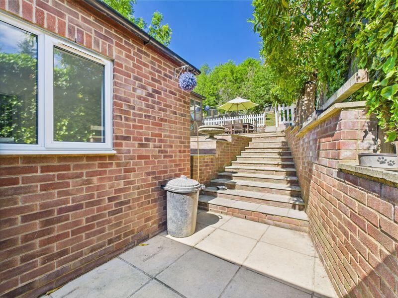 PATIO WITH VIEW TO GARDEN
