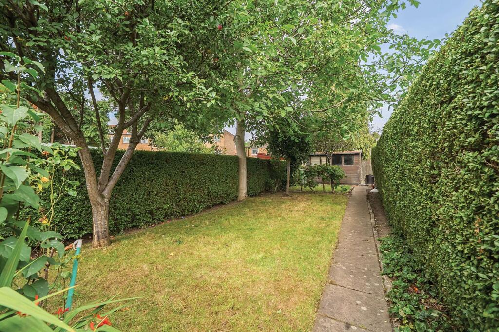 Garden away from house