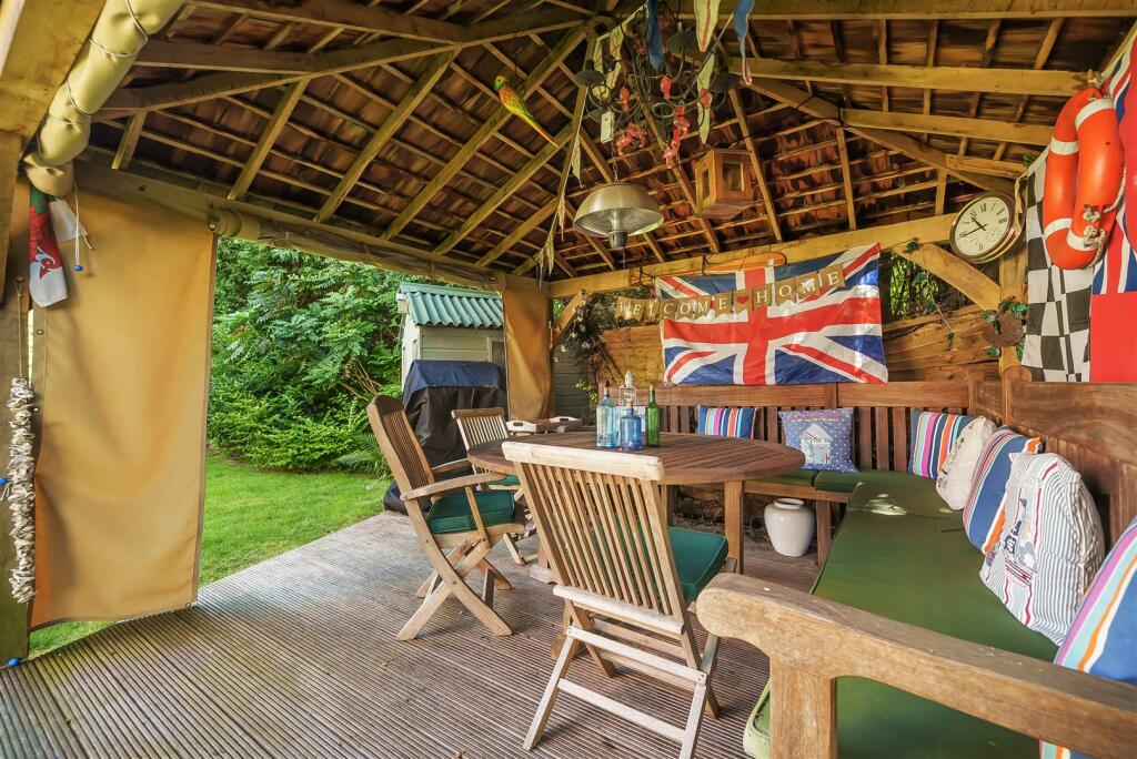Wooden gazebo