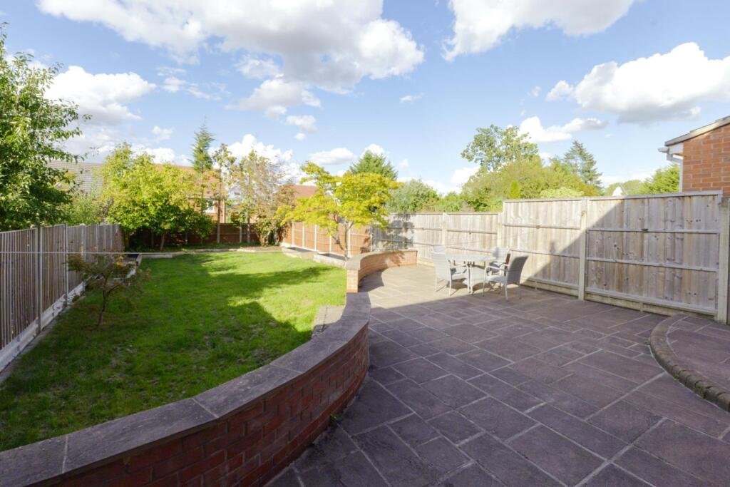 Rear garden