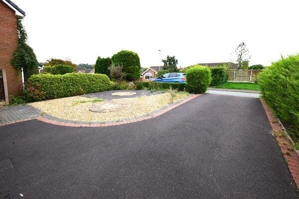 driveway &amp; front garden