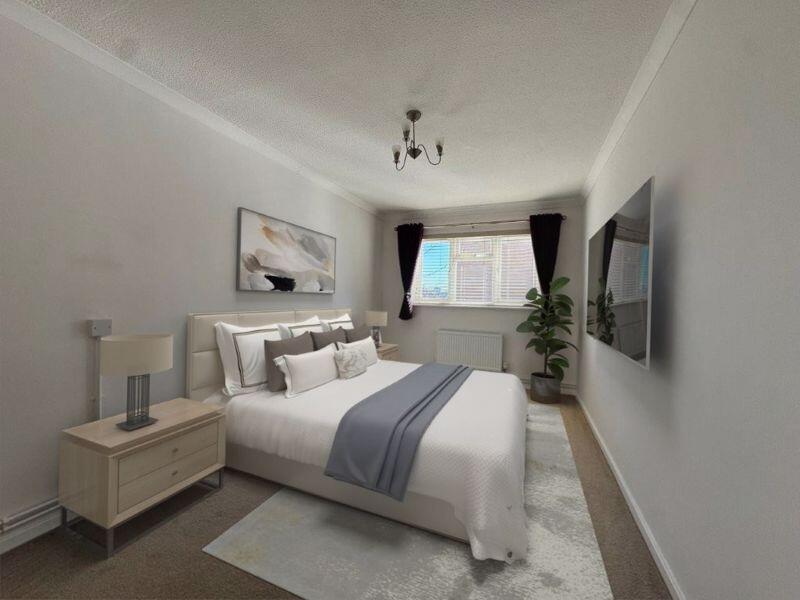 Bedroom (Virtually Staged Photograph)