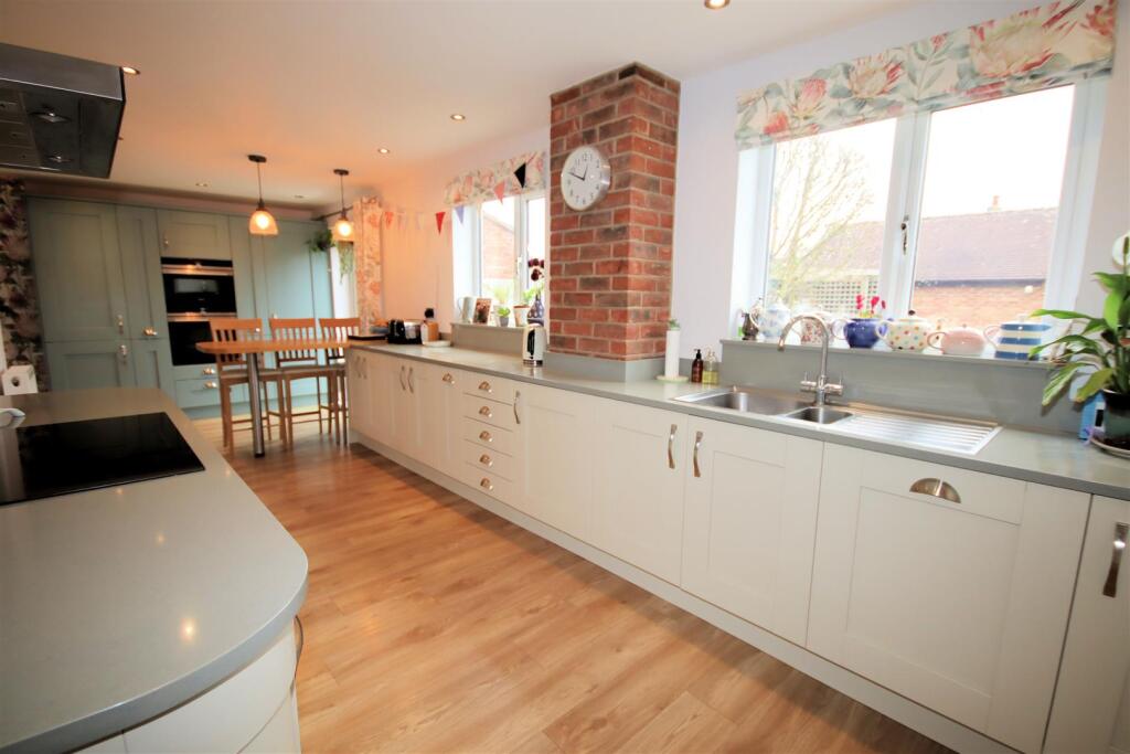 View of Family/Kitchen/Dining Room