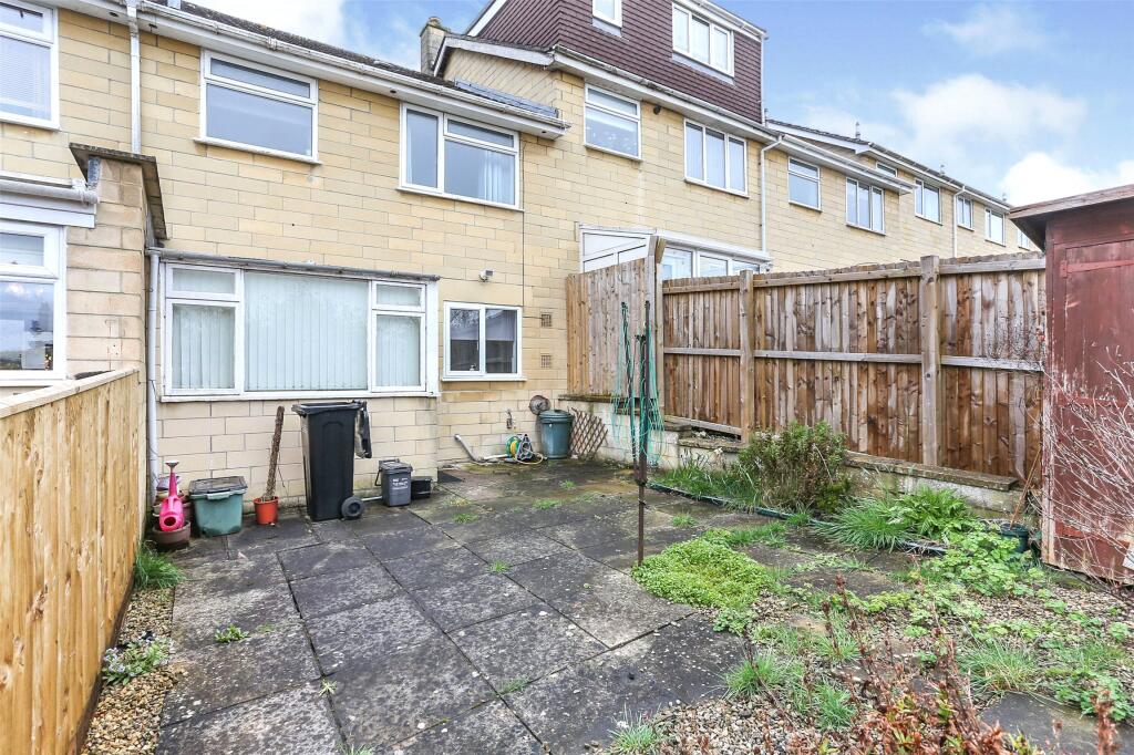 Rear garden