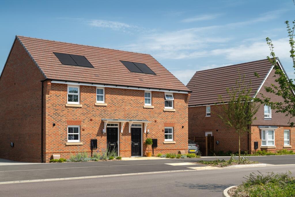 Outside the 3 bedroom Portmore at Finchwood Park August 2024