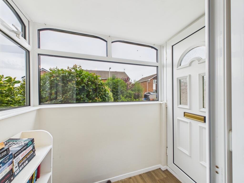 enclosed front porch