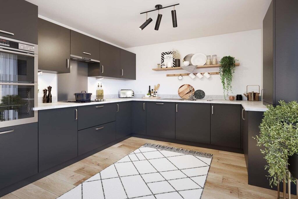 Spacious kitchen ideal for socialising and entertaining