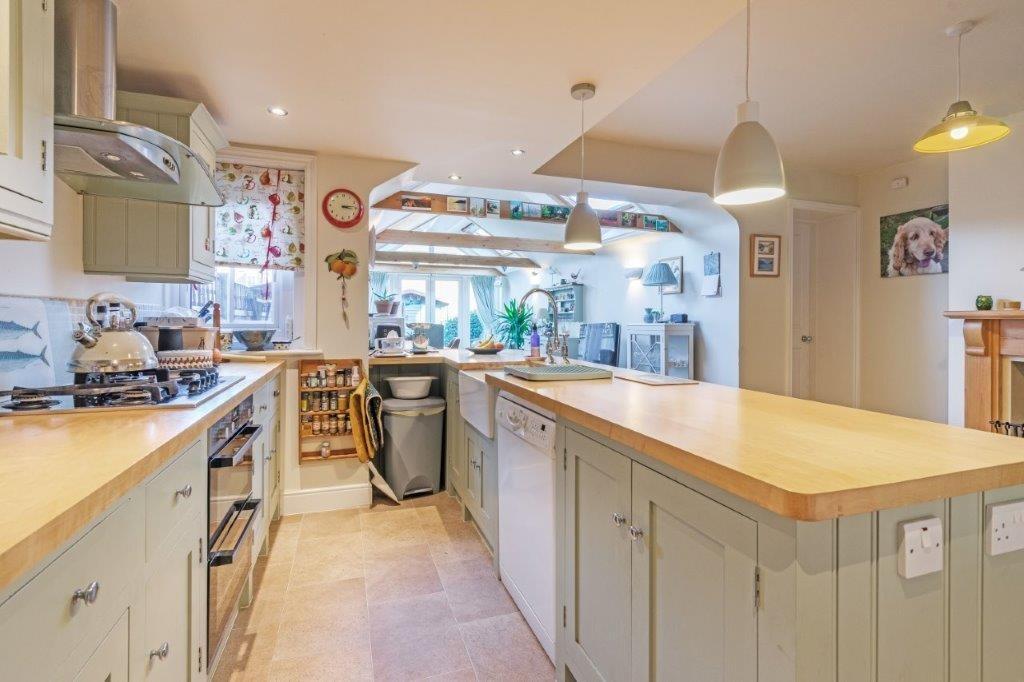 Open plan kitchen