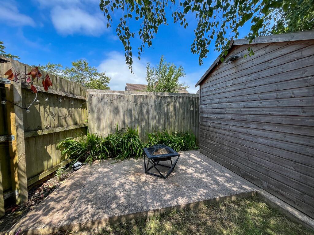 Patio at Rear of Garden