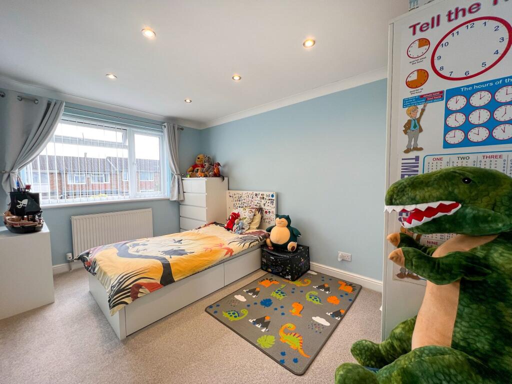 Bedroom 2 with Rear Aspect