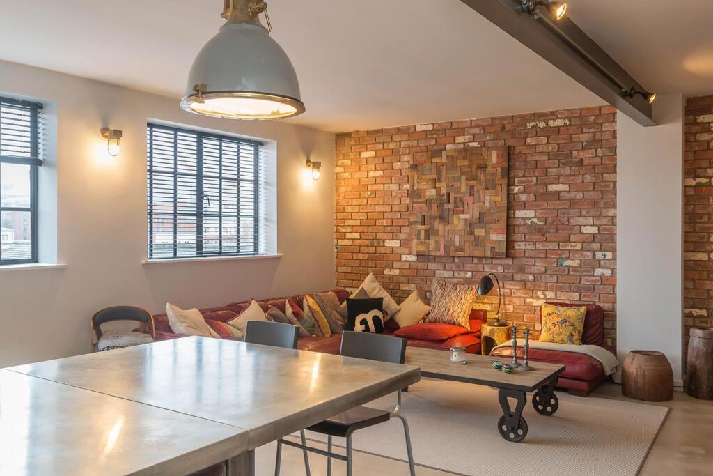 Open-plan living area