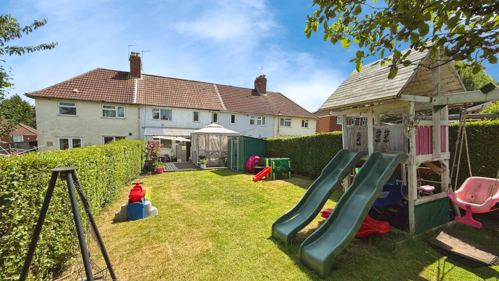 Rear garden