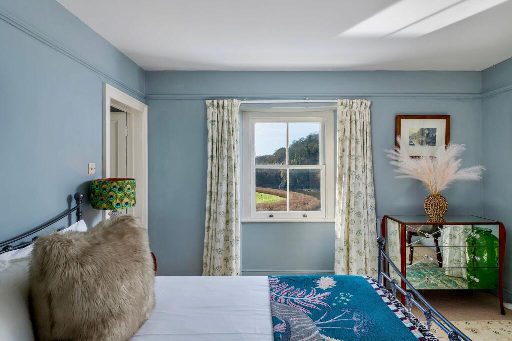 Bedroom 2,Danescombe Valley House, Calstock. Cornwall